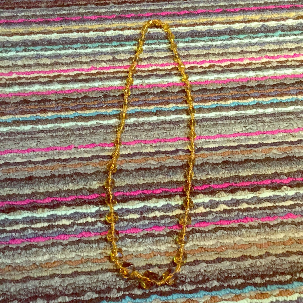 Bulky Glass Necklace